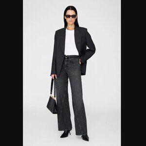 ANINE BING Brie Jean in Arctic Night Size 27